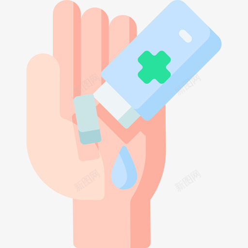 洗手液冠状病毒预防2扁平svg_新图网 https://ixintu.com 洗手 冠状 病毒 预防 扁平