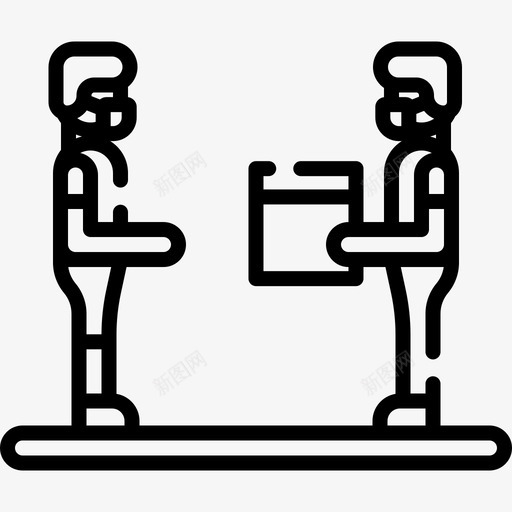 送货服务社会距离7直线svg_新图网 https://ixintu.com 送货 服务 社会 距离 直线