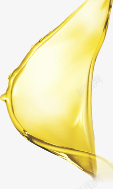 油滴泼水泼油金黄色免扣类似夏季免扣图标