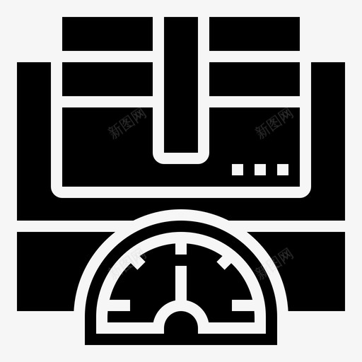 交货称重物流78字形svg_新图网 https://ixintu.com 交货 称重 物流 字形