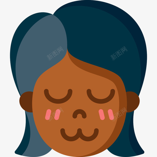 微笑表情符号69平淡svg_新图网 https://ixintu.com 微笑 表情 符号 平淡