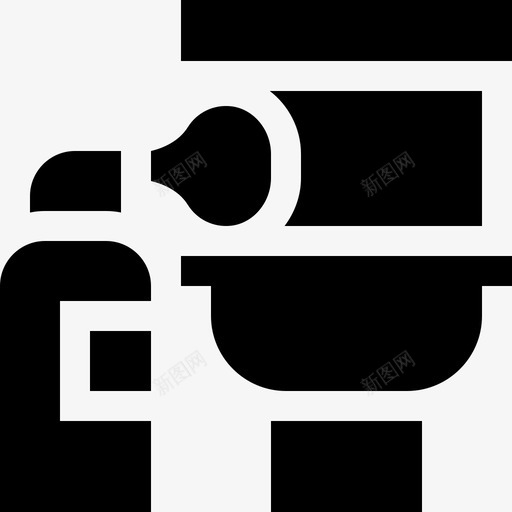 卫生间卫生和消毒1填充svg_新图网 https://ixintu.com 卫生间 卫生 消毒 填充