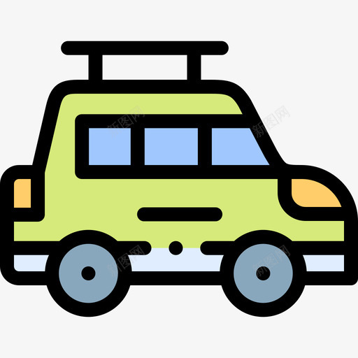 汽车77系列线性颜色svg_新图网 https://ixintu.com 汽车 系列 线性 颜色