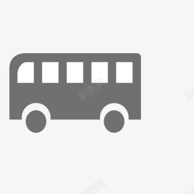 旅游大巴车图标