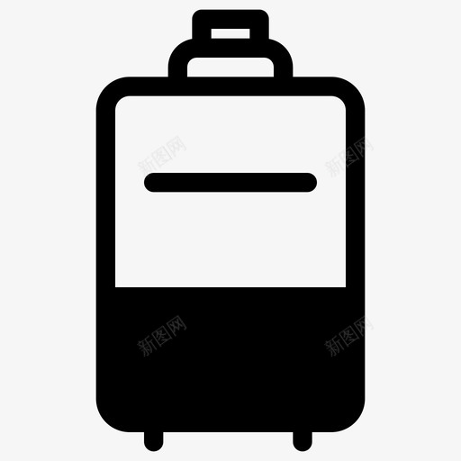 旅行箱旅行和度假实心svg_新图网 https://ixintu.com 旅行箱 旅行 度假 实心