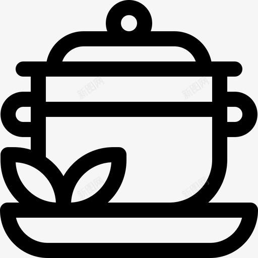 香草亚洲餐厅16线性svg_新图网 https://ixintu.com 香草 亚洲 餐厅 线性