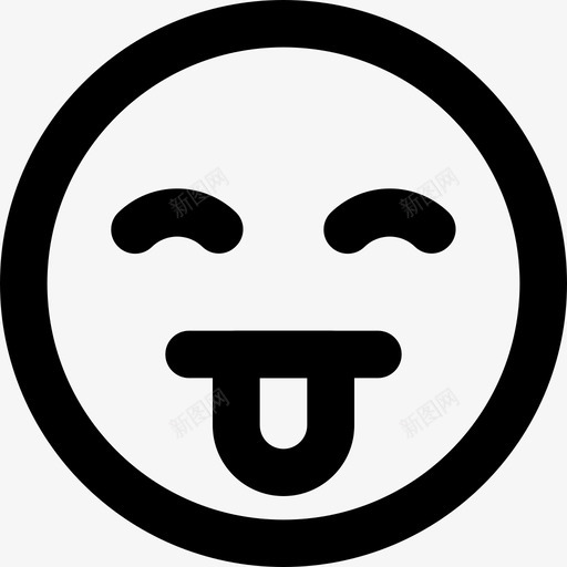 近距离笑表情符号脸svg_新图网 https://ixintu.com 表情 距离 符号 笑脸 康斯