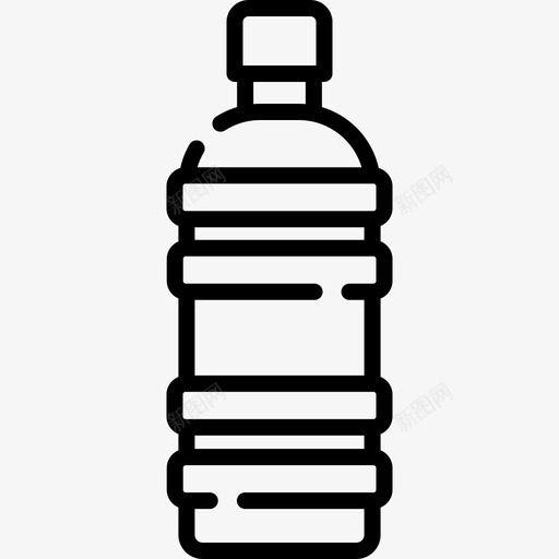 矿泉水健身145线性svg_新图网 https://ixintu.com 矿泉水 健身 线性