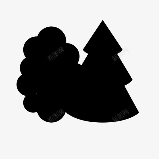 森林覆盖率svg_新图网 https://ixintu.com 森林覆盖率