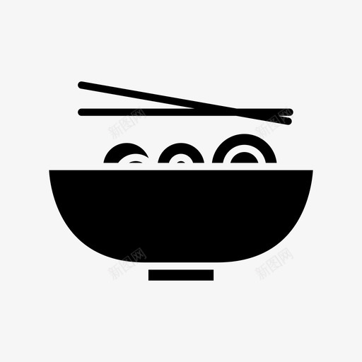 中餐筷子日式svg_新图网 https://ixintu.com 中餐 筷子 日式 面条 美食 雕文
