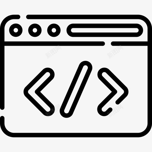 编码营销217线性svg_新图网 https://ixintu.com 编码 营销 线性
