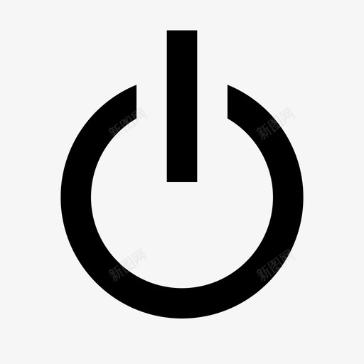 poweroffsvg_新图网 https://ixintu.com poweroff