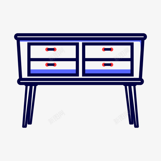 高脚桌子svg_新图网 https://ixintu.com 高脚 桌子