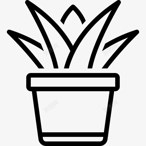 多汁植物芦荟草药svg_新图网 https://ixintu.com 多汁 植物 芦荟 草药 天然