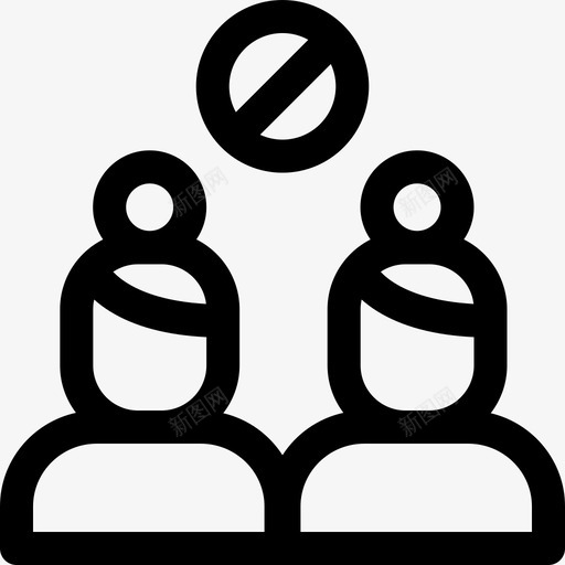 社会距离社会距离13线性svg_新图网 https://ixintu.com 社会 距离 线性