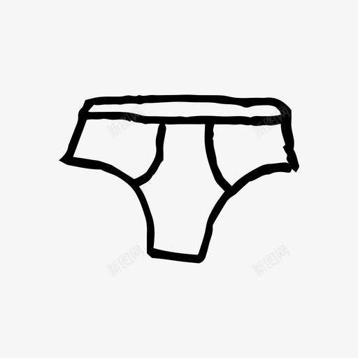内裤衣服手绘svg_新图网 https://ixintu.com 内裤 衣服 手绘 男士 内衣 手工 手工制 制作 乐趣