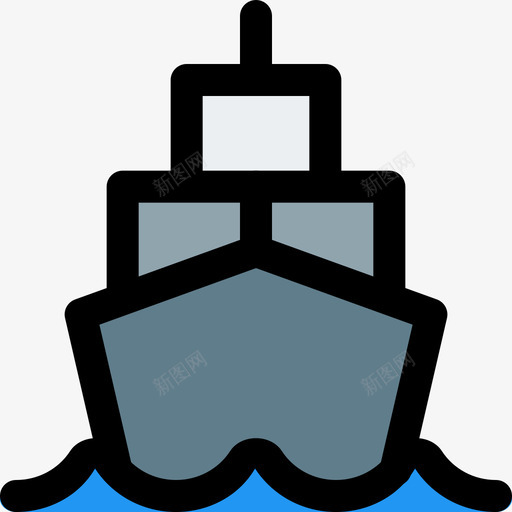 船装运34线型颜色svg_新图网 https://ixintu.com 装运 线型 颜色
