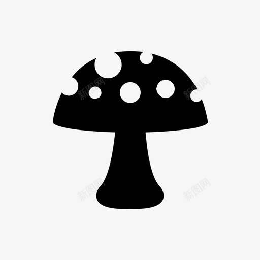 蘑菇食物新鲜svg_新图网 https://ixintu.com 蘑菇 食物 新鲜 自然 植物 餐厅