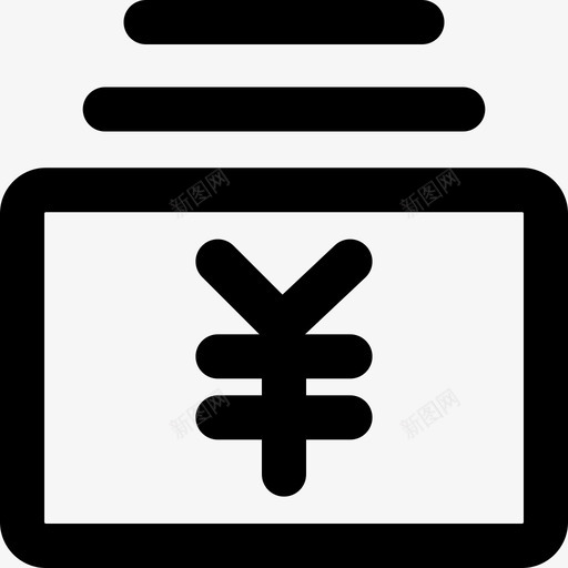 财务中心介绍单色svg_新图网 https://ixintu.com 财务 中心 介绍 单色