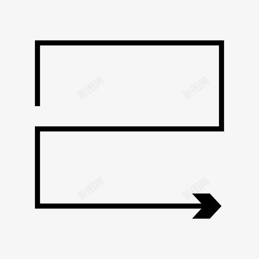 箭头方向右侧svg_新图网 https://ixintu.com 箭头 方向 右侧 转弯