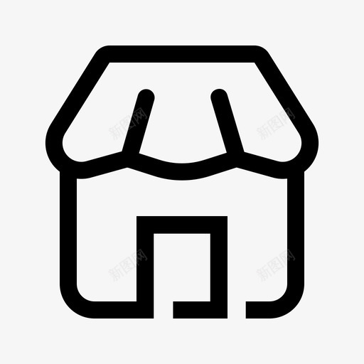 shopsvg_新图网 https://ixintu.com shop 店铺 商家 线性