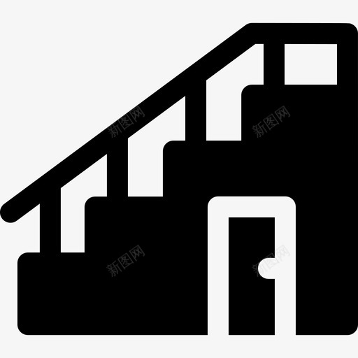 楼梯213号建筑填充svg_新图网 https://ixintu.com 楼梯 213号 建筑 填充