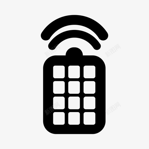 遥控器按钮控制svg_新图网 https://ixintu.com 遥控器 按钮 控制 信号 无线