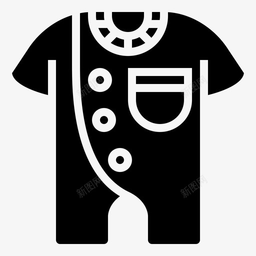 连体衣宝宝衣服svg_新图网 https://ixintu.com 连体衣 宝宝 衣服 婴儿