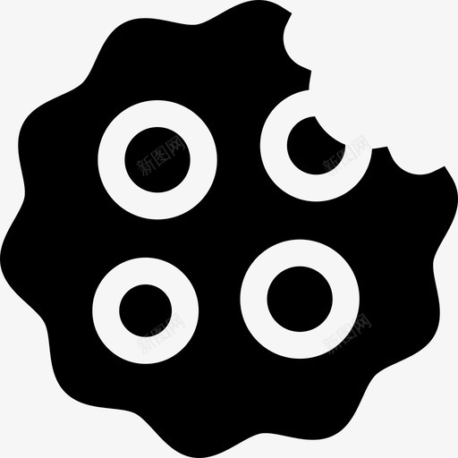 饼干甜点和糖果18填充svg_新图网 https://ixintu.com 饼干 甜点 糖果 填充