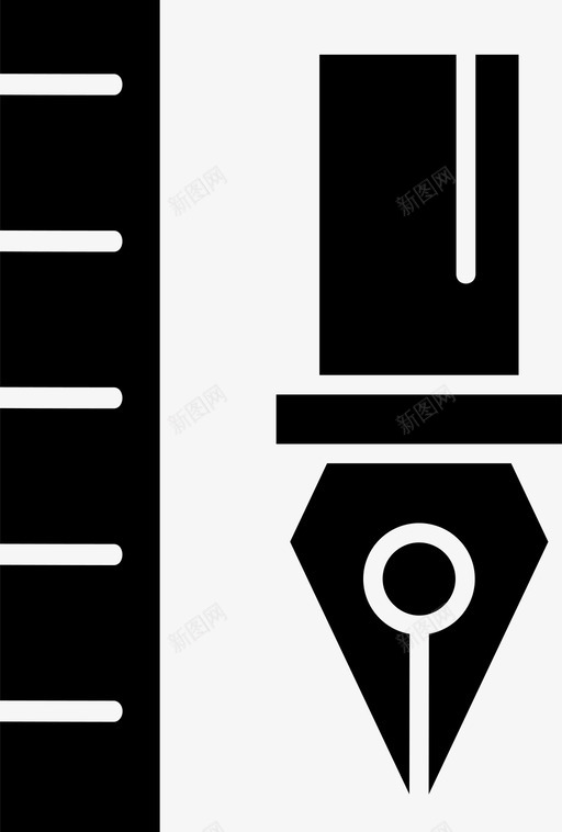设计编辑工具图形svg_新图网 https://ixintu.com 工具 设计 编辑 图形 钢笔 尺子