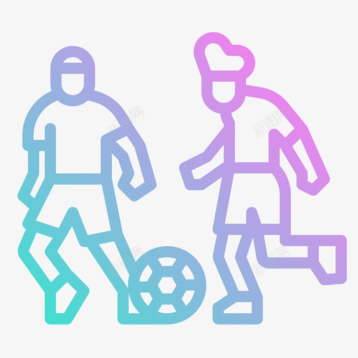 足球运动员家庭活动梯度svg_新图网 https://ixintu.com 足球 运动员 家庭 活动 梯度