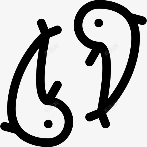 鱼类海洋生物63直系svg_新图网 https://ixintu.com 鱼类 海洋生物 直系