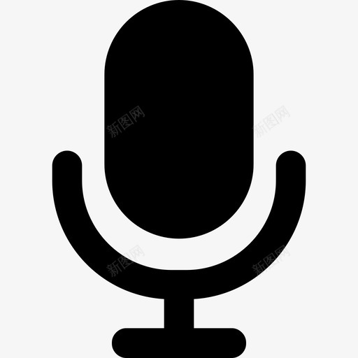 语音粗线条svg_新图网 https://ixintu.com 语音 粗线条