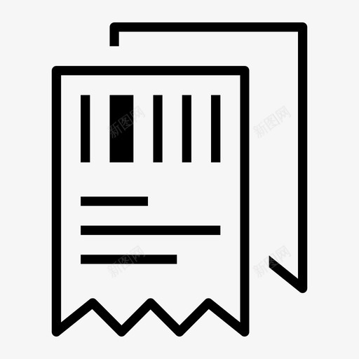 发票记录svg_新图网 https://ixintu.com 发票 记录