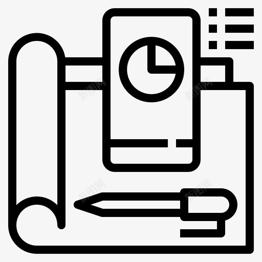 规划数字营销196线性svg_新图网 https://ixintu.com 规划 数字 营销 线性
