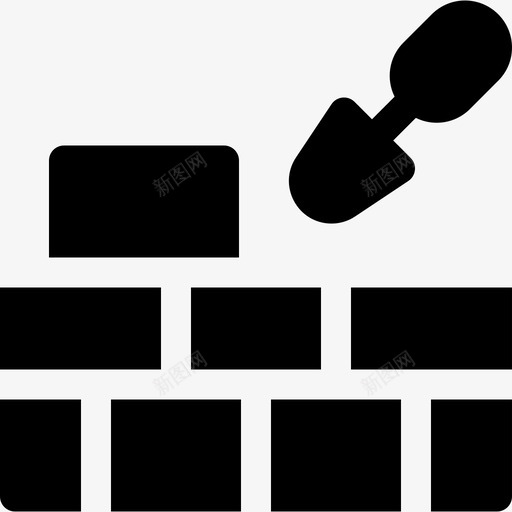 砖墙建筑213填充svg_新图网 https://ixintu.com 砖墙 建筑 填充