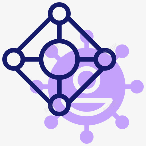 网络数字商务6线颜色svg_新图网 https://ixintu.com 网络 数字 商务 颜色