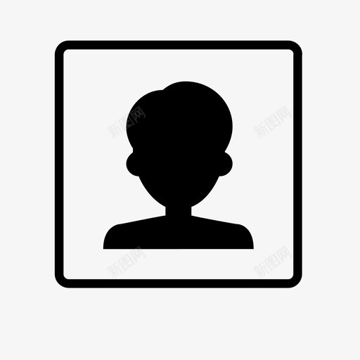 人物画像svg_新图网 https://ixintu.com 人物 人物画 画像