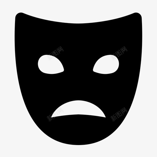 戏剧面具歌剧悲伤svg_新图网 https://ixintu.com 戏剧 面具 歌剧 悲伤 微笑