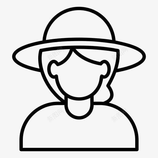 园丁农学家农场主svg_新图网 https://ixintu.com 农学家 农业 园丁 农场主 牧场主 园艺 概述 向量 图标
