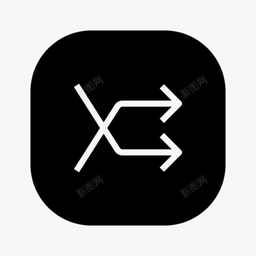 洗牌箭头游戏svg_新图网 https://ixintu.com 洗牌 箭头 游戏 拼图 方块