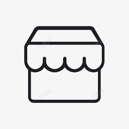 个人中心我的应用我的服务店svg_新图网 https://ixintu.com 我的 个人 中心 应用 服务