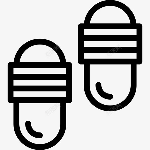 拖鞋夏季220直纹svg_新图网 https://ixintu.com 拖鞋 夏季 直纹