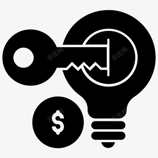 密钥解决方案网络安全加密svg_新图网 https://ixintu.com 密钥 解决方案 创意 网络安全 加密 保护 安全 商业 金融 字形 图标