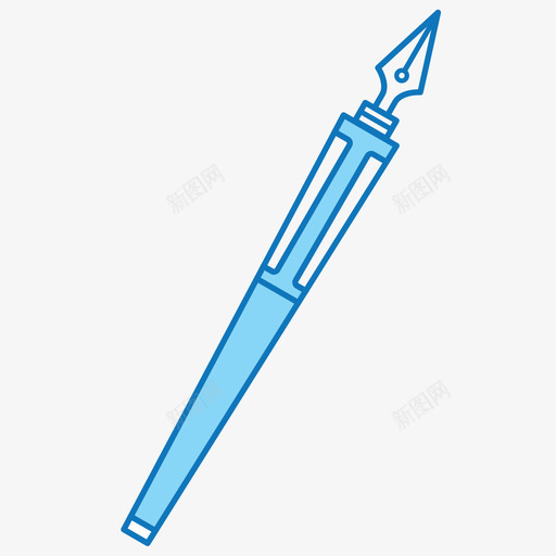 单支钢笔svg_新图网 https://ixintu.com 单支 钢笔