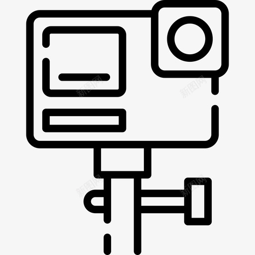 动作摄像机摄像机和摄像机11线性svg_新图网 https://ixintu.com 摄像机 动作 线性