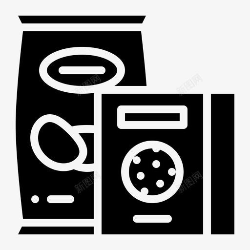 零食超市106字形svg_新图网 https://ixintu.com 零食 超市 字形