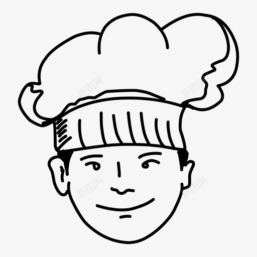 厨师阿凡达面包店svg_新图网 https://ixintu.com 厨师 阿凡 面包店 男性 食品 饮料