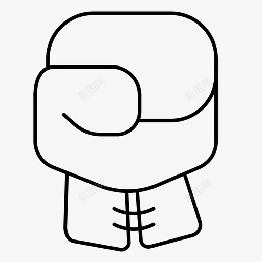 健身拳击拳套svg_新图网 https://ixintu.com 健身 拳击 拳套