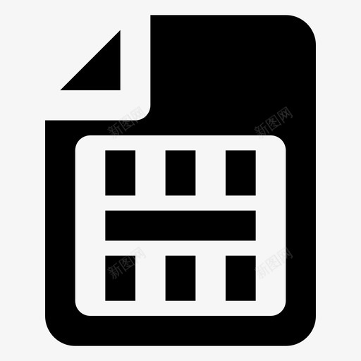 视频文件文件纸张svg_新图网 https://ixintu.com 文件 视频 纸张